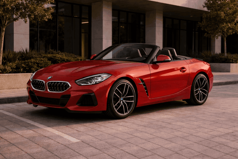 BMW Z4 Red