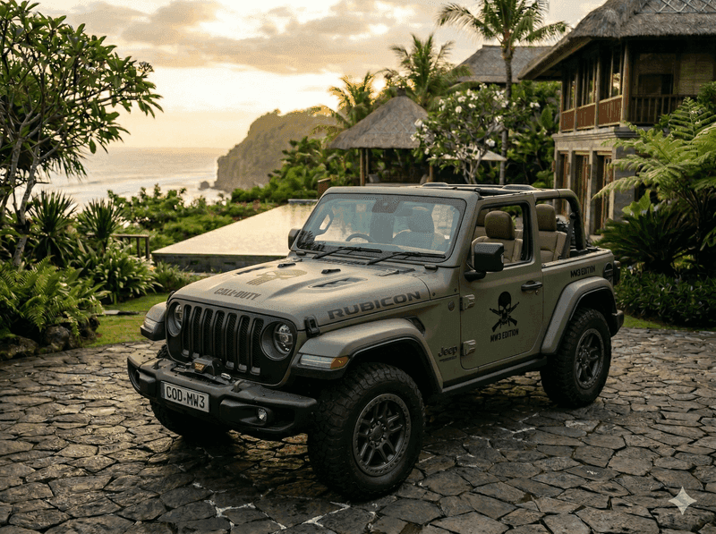 Jeep Rubicon Call of Duty