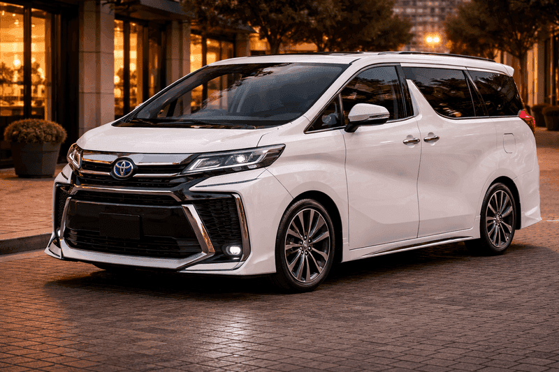 Toyota Vellfire White